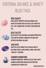 Load image into Gallery viewer, Emotional Balance and Anxiety Relief Pack