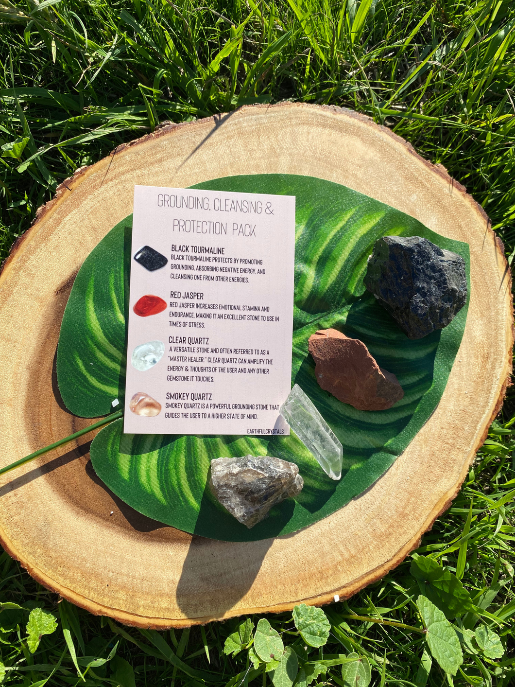 Grounding, Cleansing & Protection Pack